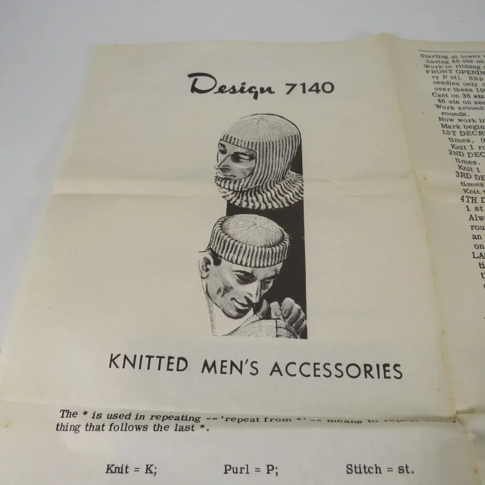 Design 7140 knitting